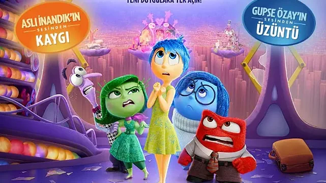 2024 yılının tüm dünyada gişe rekorları kıran animasyonu ‘Ters Yüz 2’, beyazperdenin ardından şimdi sadece Disney+’ta!