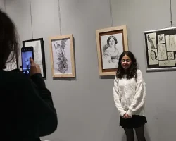 Çankaya’da “Genç” Sergi: Noktadan Çizgiye Sergisi Açıldı