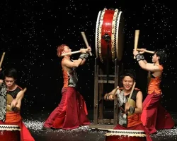 Japon davulu Wadaiko grubu “Sai” gösterisi İstanbul’da sahnelendi