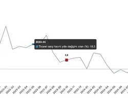 Tüik: Ticaret satış hacmi yıllık %7,2 arttı, perakende satış hacmi yıllık %15,0 arttı
