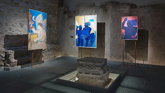 Alekos Fassianos: Bizans’a Yelken Açmak Sergisi Zeyrek Çinili Hamam’da – 22 Şubat 2025’e kadar uzatıldı