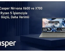 AMD Ryzen 5 İşlemciyle Güçlendirilen Casper Nirvana X600 ve X700 Performansta Çığır Açıyor