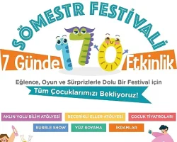 Çeşme Belediyesi’nden çocuklara renkli Sömestr Festivali!