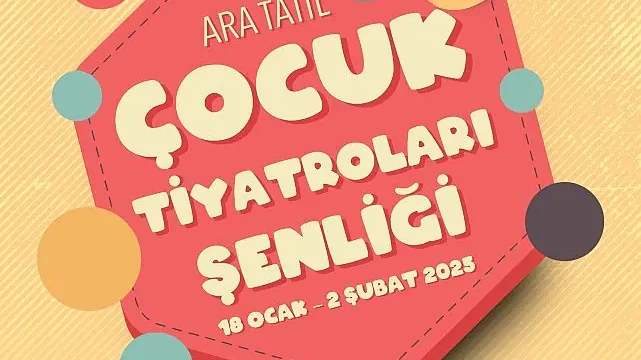 Çocuklar ara tatilde tiyatroya doyacak