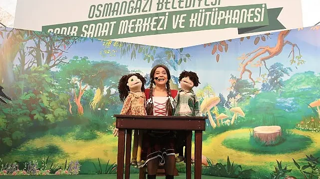 Hansel ile Gretel Osmangazili çocuklar için sahnelendi