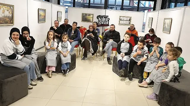 Kartepeli miniklerin yarıyıl eğlencesi