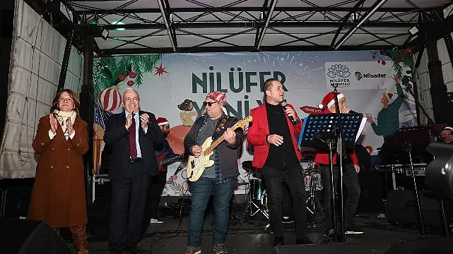 Nilüfer 2025’i coşku ile karşıladı