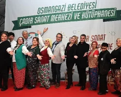 Osmangazili çocuklar yarıyıl tatilini sanatla geçiyor