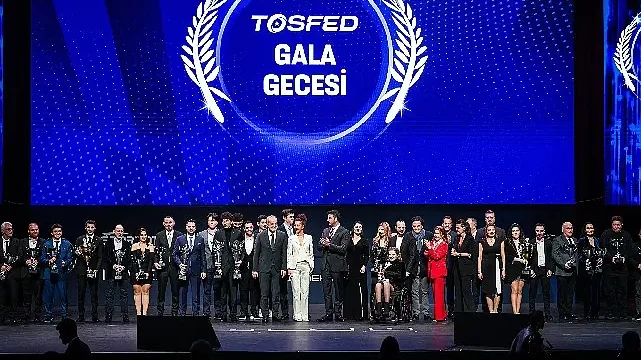 TOSFED Gala Gecesi Zorlu PSM’de Yapıldı