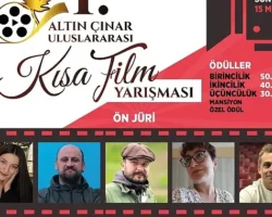 1. Altın Çınar Uluslararası Kısa Film Yarışması başvuruları başladı