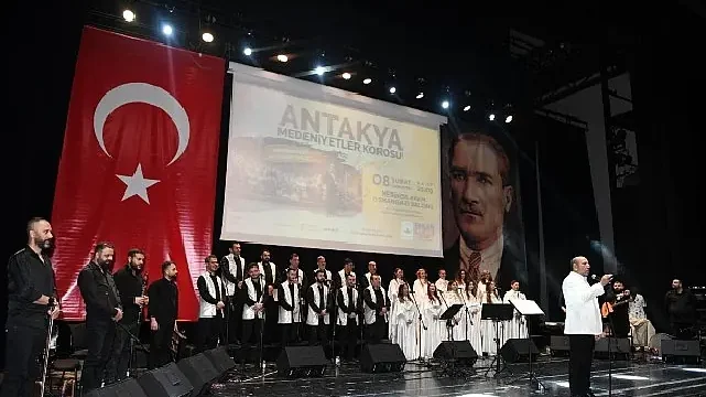 Antakya Medeniyetler Korosu’ndan duygu dolu konser