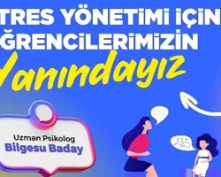 Efes Selçuk Belediyesi sınav kaygısı yaşayan öğrencilerin yanında