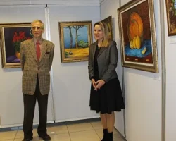 EÜ Etnografya Müzesinde “Sessiz Dünyada Sanat” sergisi sanatseverlerle buluştu