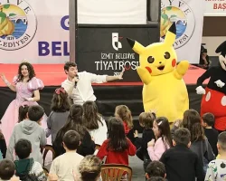 Geyve’de Yarıyıl Şenliğinde Çocuklar Doyasıya Eğlendi