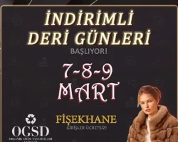 İstanbul Fişekhane’de Deri Günleri Heyecanı
