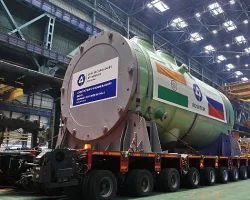 Rosatom, Hindistan’daki Kudankulam NGS’nin 6. Güç Ünitesi İçin Reaktör Kabını Sevk Etti
