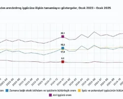 Tüik: Mevsim etkisinden arındırılmış işsizlik oranı %8,4 seviyesinde gerçekleşti