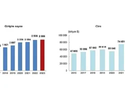 Tüik: Türkiye’de yerleşik girişimler tarafından yurt dışında kontrol edilen girişimlerin elde ettiği ciro 2023 yılında 85 milyar 801 milyon dolar oldu