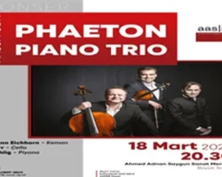 AASSM’de Phaeton Piano Trio konseri