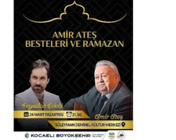 Amir Ateş besteleri musiki severlerle buluşacak