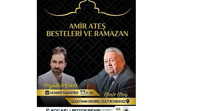 Amir Ateş besteleri musiki severlerle buluşacak
