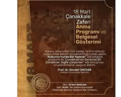 Ankara Üniversitesi Yapımı “Arıburnu’nda Bal Yapmak” Belgeseli Çanakkale Zaferi’nin Yıldönümünde İzleyiciyle Buluştu