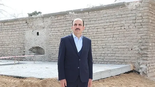 Başkan Altay 600 Yıllık Tarihi Hamamın Su Müzesi Olacağını Açıkladı