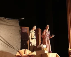 Çanakkale şahaadet tiyatro oyunu ilgiyle izlendi 