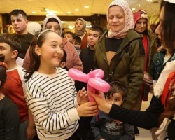 Canik’te Gönül Sofraları Özel Çocuklar İçin Kuruldu