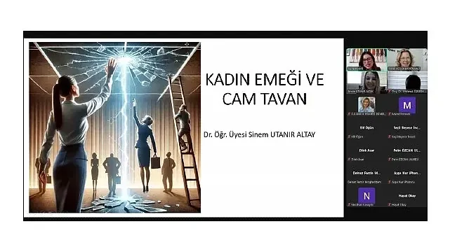  EÜ Sağlık Bilimleri Fakültesinde “Kadın Emeği ve Cam Tavan” Söyleşisi düzenlendi