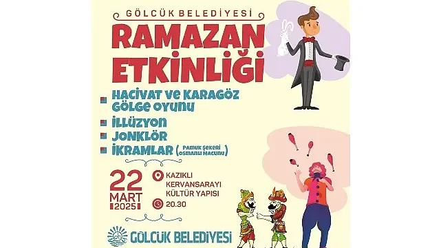 Gölcüklü çocuklar geleneksel ramazan etkinlikleriyle çok mutlu