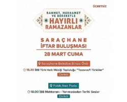Saraçhane’de İftar ve Dinleti Programı