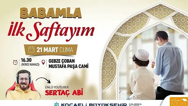 Sertaç Abi, Gebze’de çocuklarla buluşuyor