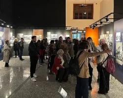 Yunan ziyaretçiler, Yanık Yurt sergisini gezdi