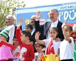 23 Nisan coşkusu Gebze’den başladı