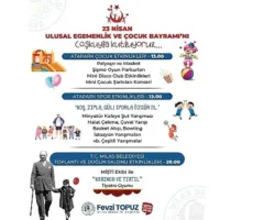 23 Nisan Ulusal Egemenlik ve Çocuk Bayramı Milas Belediyesi Tarafından Düzenlenecek Etkinliklerle Kutlanacak