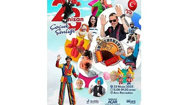 Aliağa’da 23 Nisan Coşkusu Avcı Ramadan’da Yaşanacak