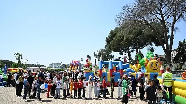 Aydın Büyükşehir Belediyesi, 23 Nisan Ulusal Egemenlik ve Çocuk Bayramı’nı Şenliklerle Kutladı