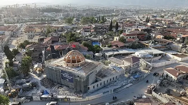 Başkan Altay: “Hatay’da Anadolu’nun İlk Camisinde Çalışmaları Kısa Sürede Tamamlayacağız”