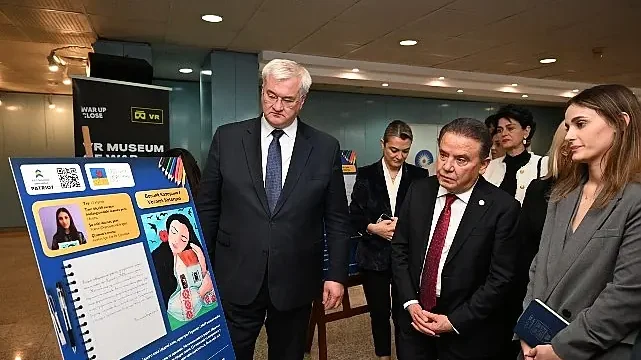 Başkan Muhittin Böcek ile Ukraynalı Bakan’dan anlamlı açılış