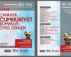 Çankaya’da Roman ve Öykü Günleri Başlıyor