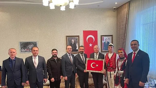 İnegöl Belediyesi Halk Dansları Kazakistan’da ülkemizi temsil etti