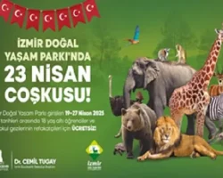 İzmir Büyükşehir Belediyesi’nden çocuklara 23 Nisan hediyesi