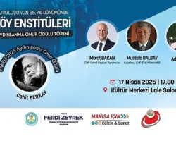 Köy Enstitüleri’nin Kuruluşunun 85. Yılı Manisa’da Kutlanıyor