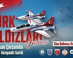 Türk Yıldızları gösterisi ve Mustafa Sandal konseri bayram coşkusu yaşatacak