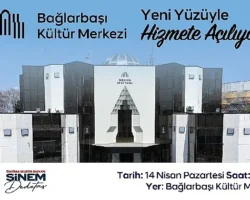 Üsküdar Bağlarbaşı Kültür Merkezi yeni yüzüyle kapılarını açıyor