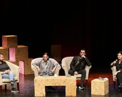 Usta oyuncu Nur Sürer ve Mukadderat film ekibi Küçükçekmece’de