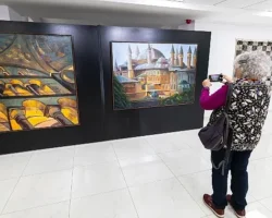 Yenişehir Belediyesi Erol Evgin ve Devrim Erbil’in ortak sergisine ev sahipliği yaptı