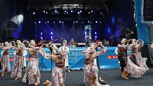 4. Uluslararası Antalya Yörük Türkmen Festivali’nde ilk gün coşkusu
