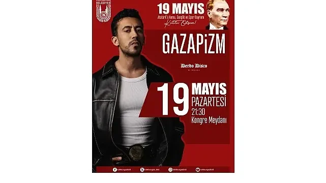 9 Mayıs’ta Lüleburgaz’da Gazapizm sahne alacak